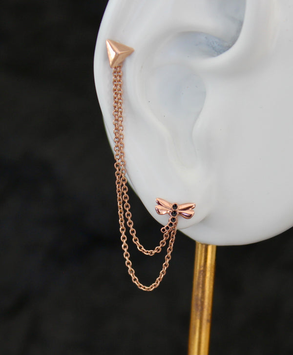 Double Chain Earring Extender